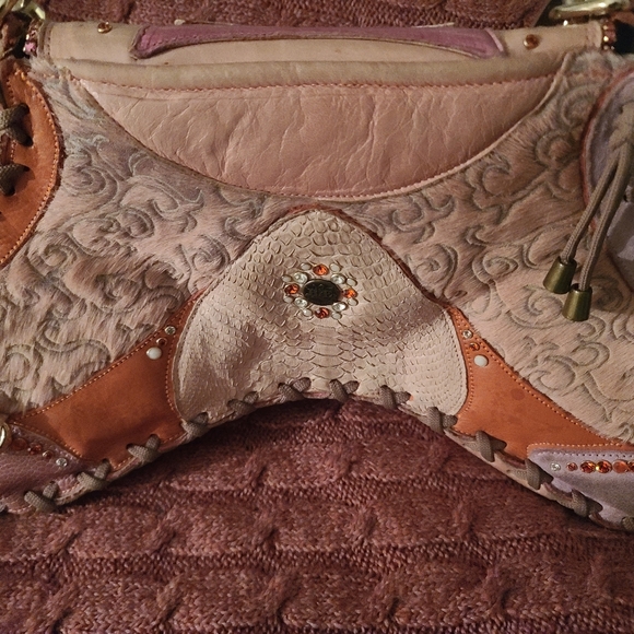 AUTHENTIC BRACHER EMDEN LARGE BUTTERFLY BAG - Picture 2 of 10